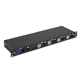 EUROLITE DMX Power Splitter 4x4 5-pol XLR