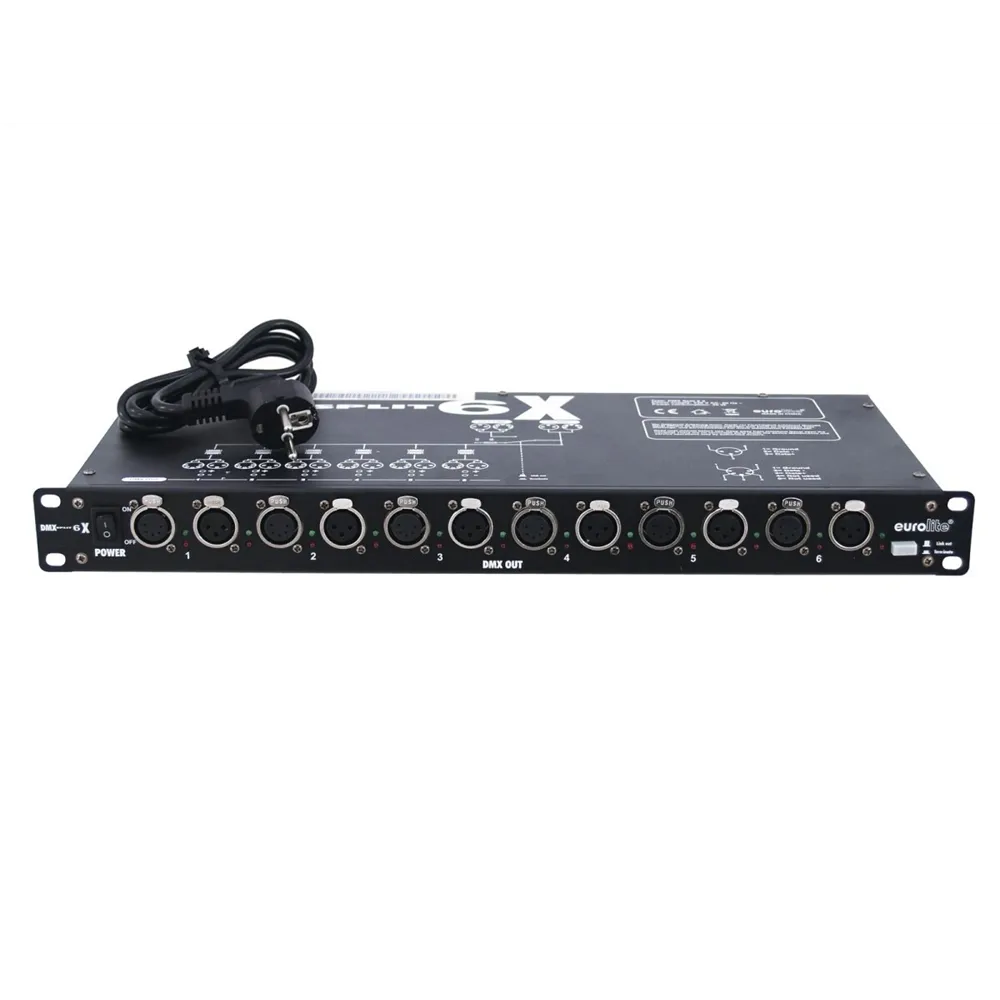 EUROLITE Split 6X DMX Splitter