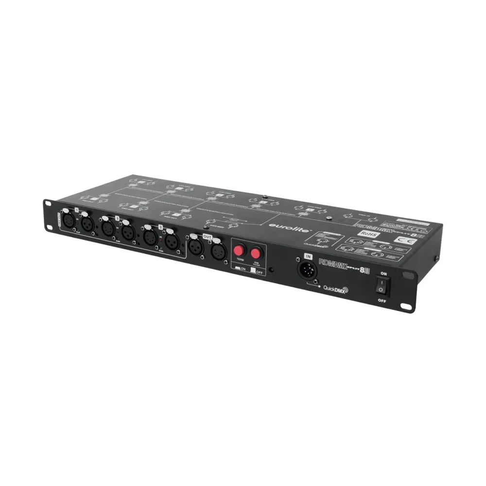 EUROLITE DMX Split 8X RDM Splitter
