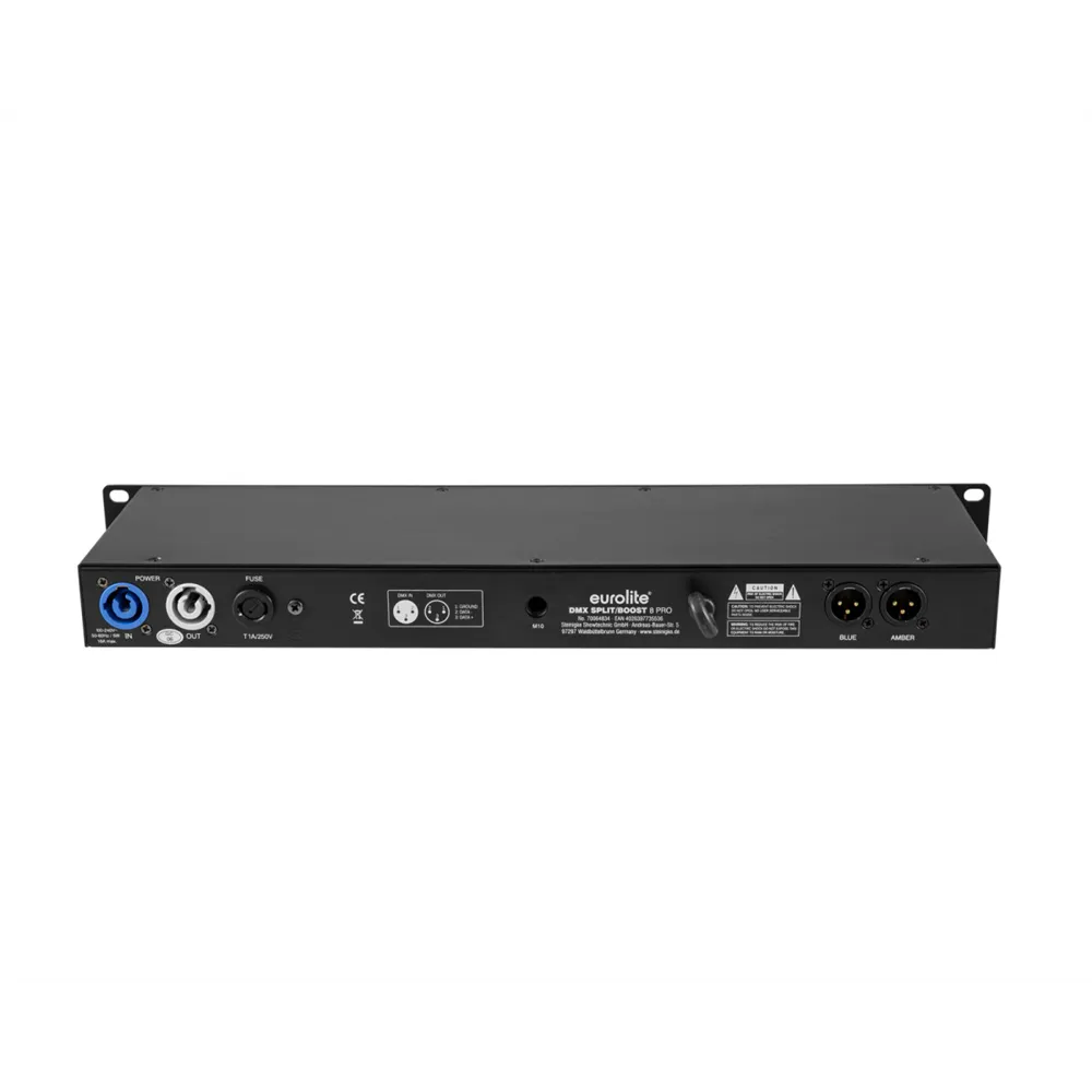 EUROLITE DMX Split/Boost 8 PRO 3pol