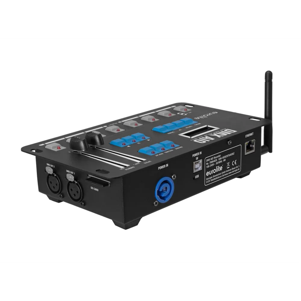 EUROLITE DMX AIO Recorder, Merger, Artnet Node, Signalwandler