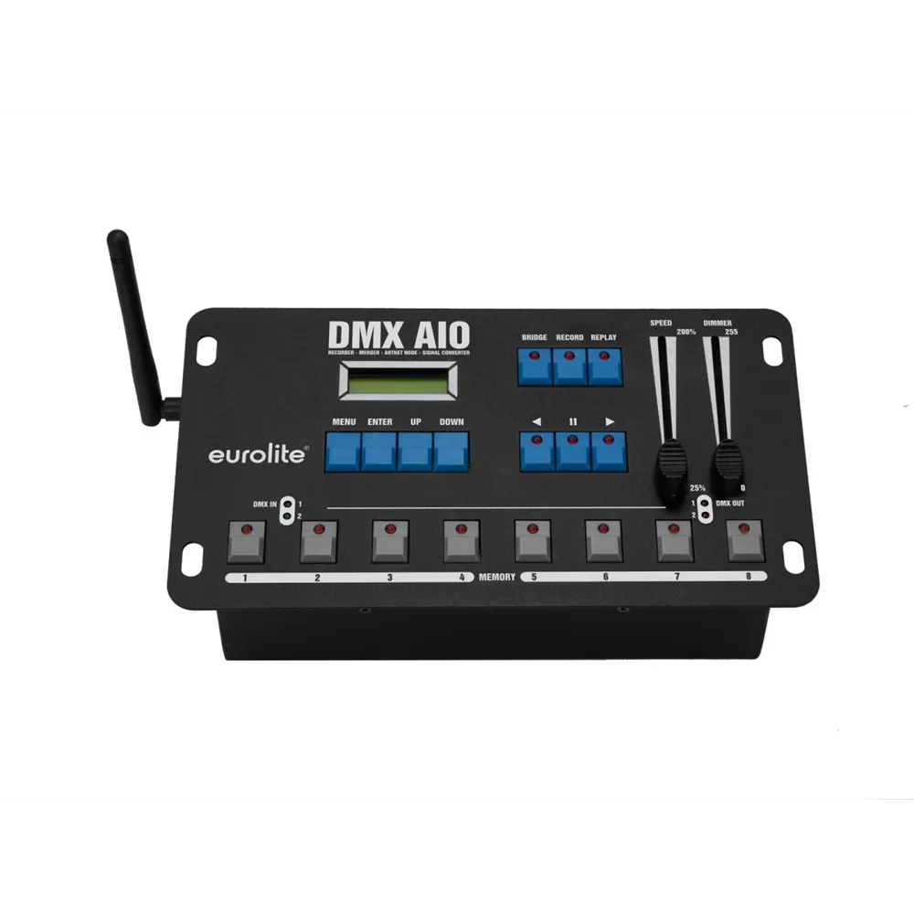 EUROLITE DMX AIO Recorder, Merger, Artnet Node, Signalwandler