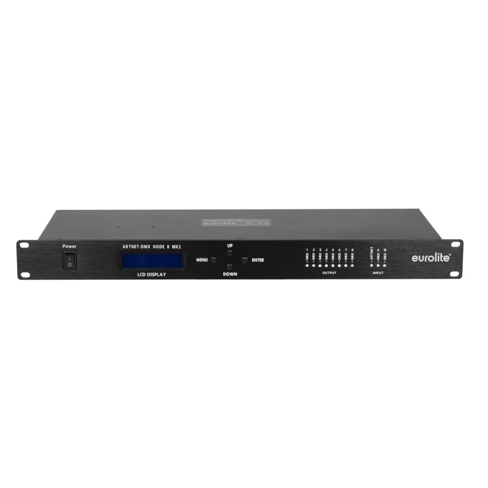 EUROLITE Art-Net-DMX Node 8 MK2