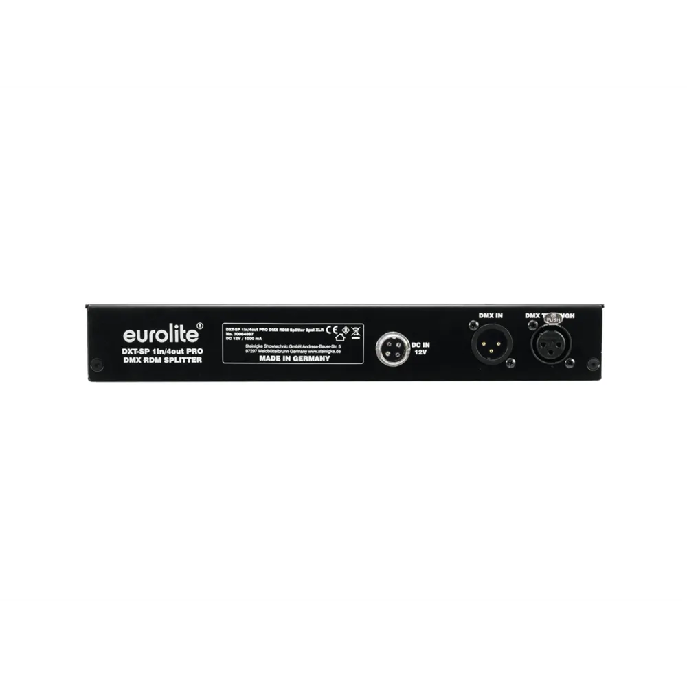 EUROLITE DXT-SP 1in/4out PRO DMX RDM Splitter