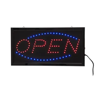 EUROLITE LED Schild OPEN classic