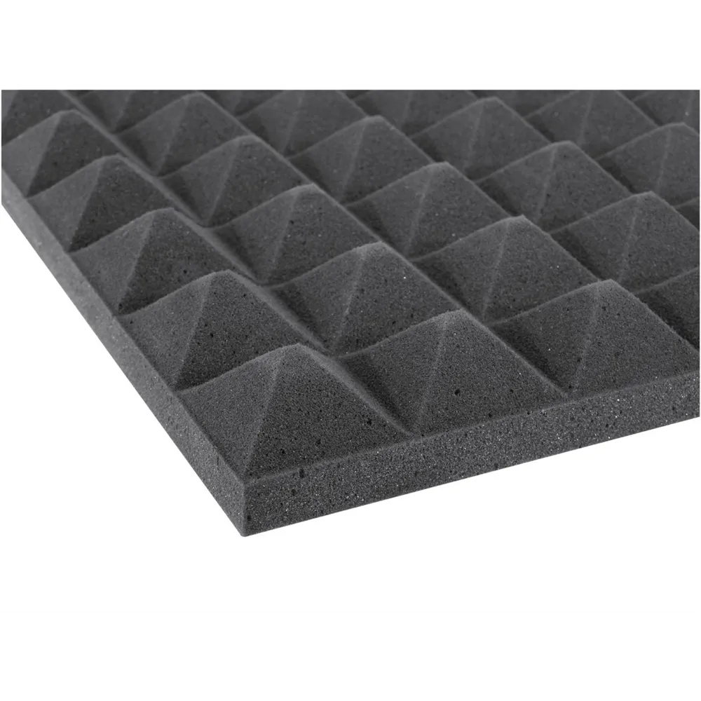 OMNITRONIC Akustikschaumstoff Pyramide 50mm, 50x50cm