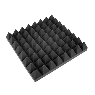 OMNITRONIC Akustikschaumstoff Pyramide 100mm, 50x50cm