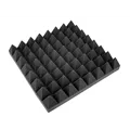 OMNITRONIC Akustikschaumstoff Pyramide 100mm, 50x50cm