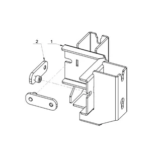 ALUTRUSS BE-1V3E Verbindungsklammer für BE-1G3