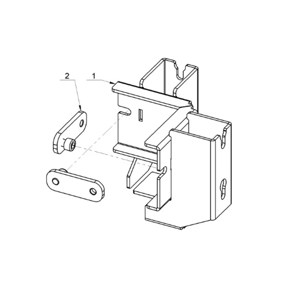 ALUTRUSS BE-1V3E Verbindungsklammer für BE-1G3