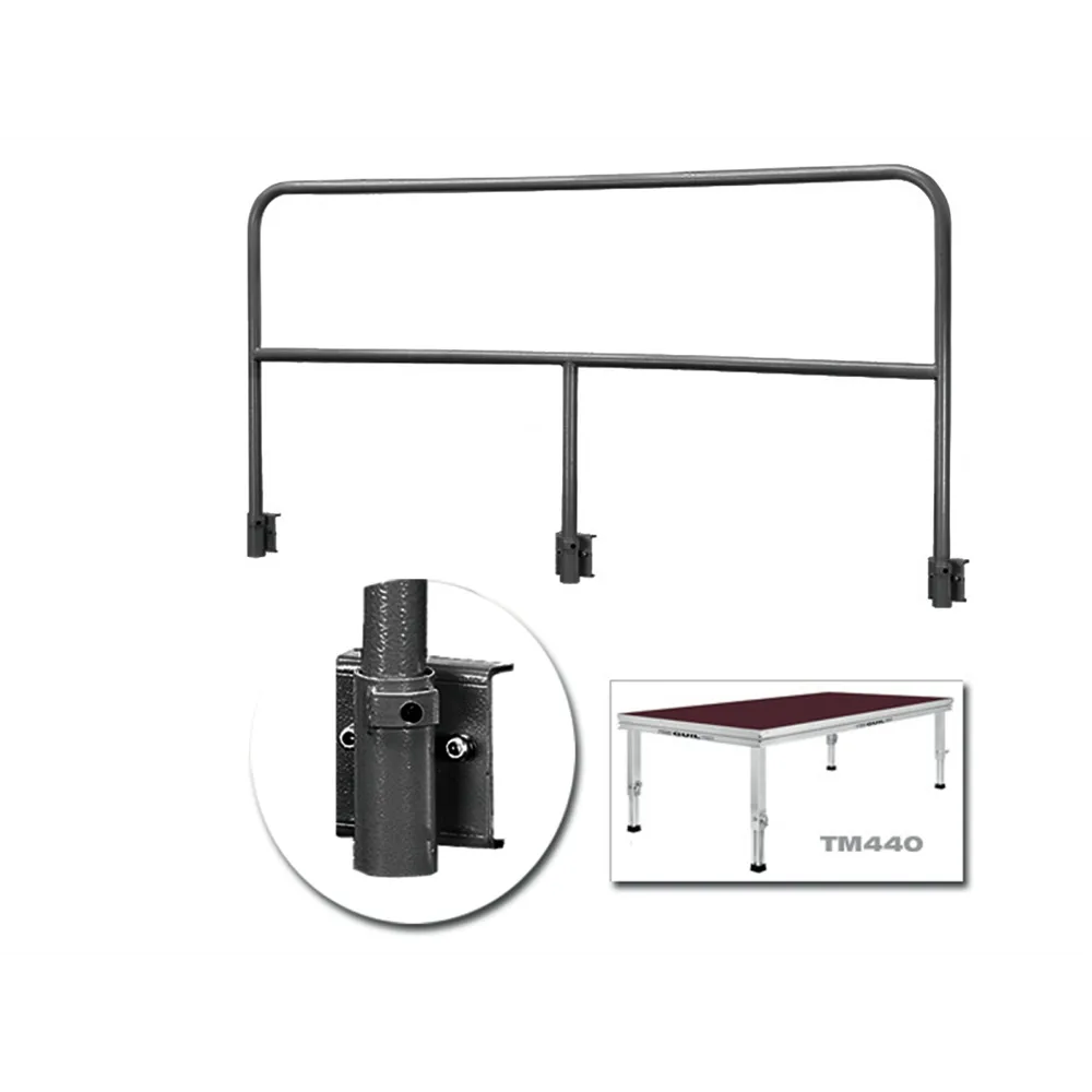 GUIL TMQ-02/440 Bühnengeländer 188cm Aluminiumversion sw