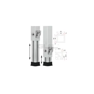 GUIL PTA-440/30-40 Teleskopfuß