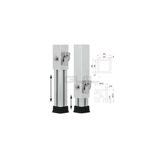 GUIL PTA-440/70-120 Teleskopfuß