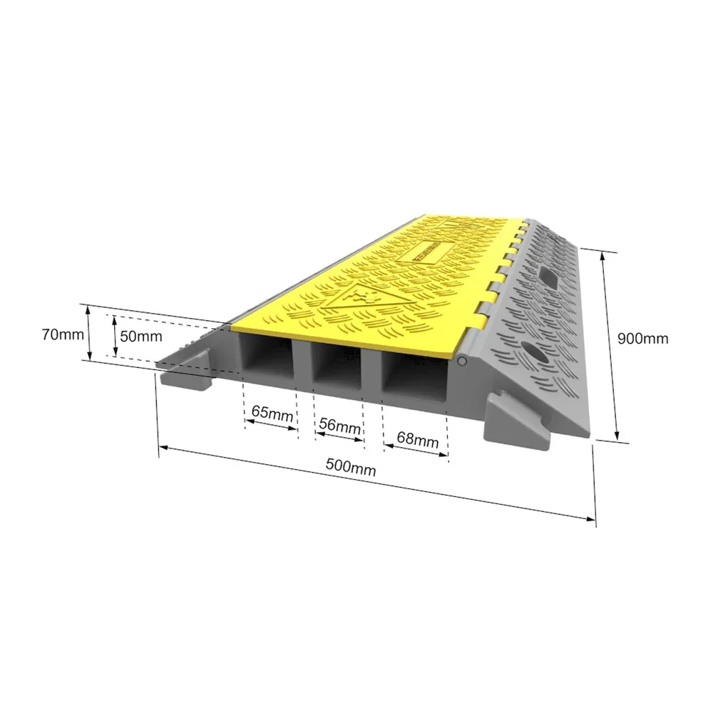 EUROLITE KB-3 Kabelbrücke 3 Kanäle 900x500x70mm