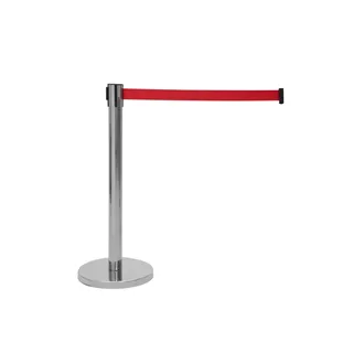 EUROLITE Absperrsystem mit rotem Gurt