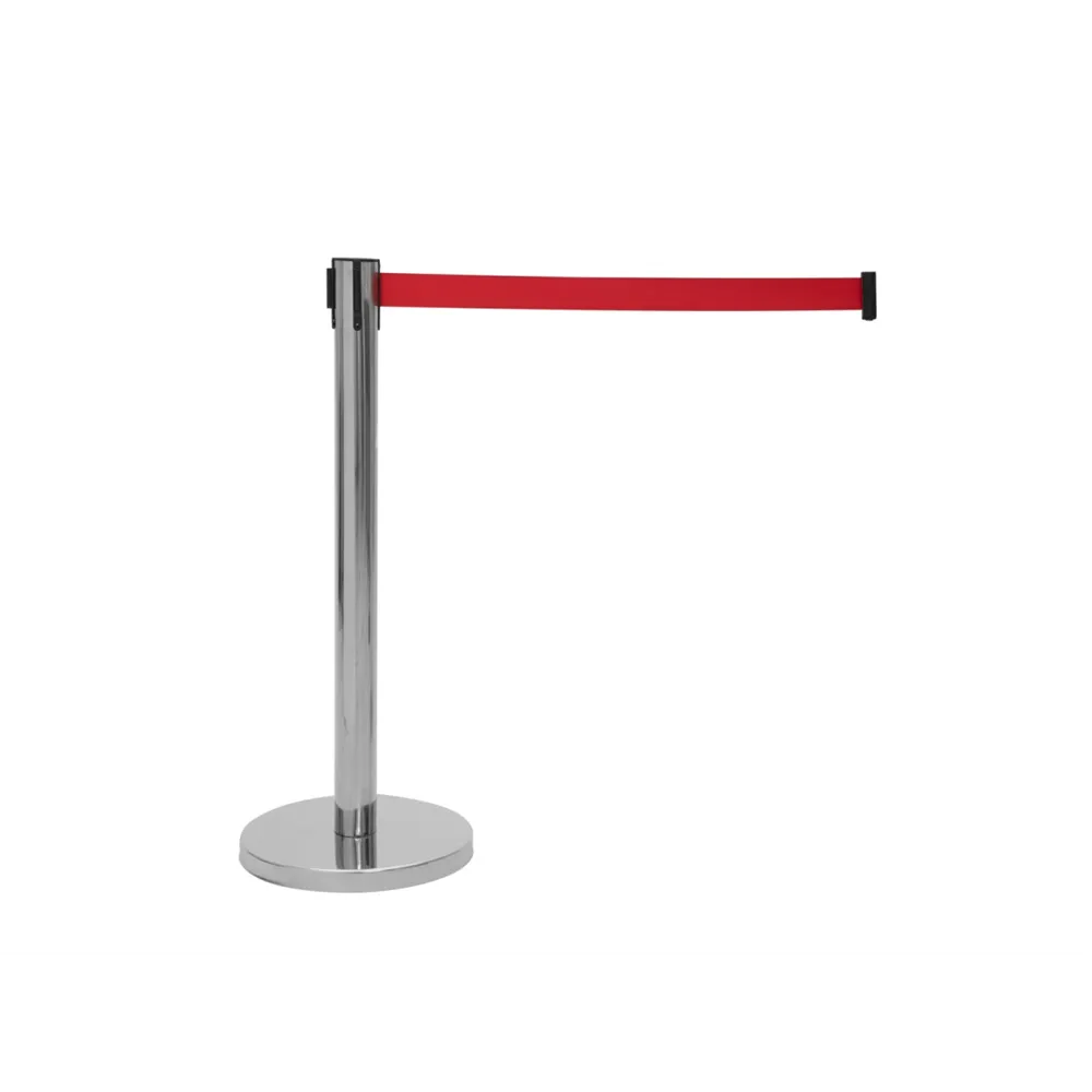 EUROLITE Absperrsystem mit rotem Gurt