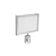 EUROLITE Hinweisschild für Eurolite Barrier 317x215 silber