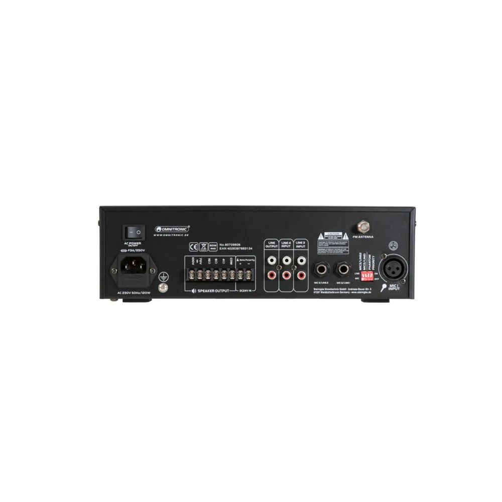OMNITRONIC CPE-60P ELA-Mischverstärker
