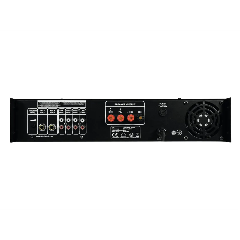 OMNITRONIC MP-60 ELA-Mischverstärker