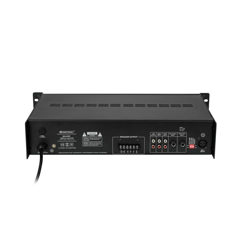 OMNITRONIC MA-60P ELA-Mischverstärker