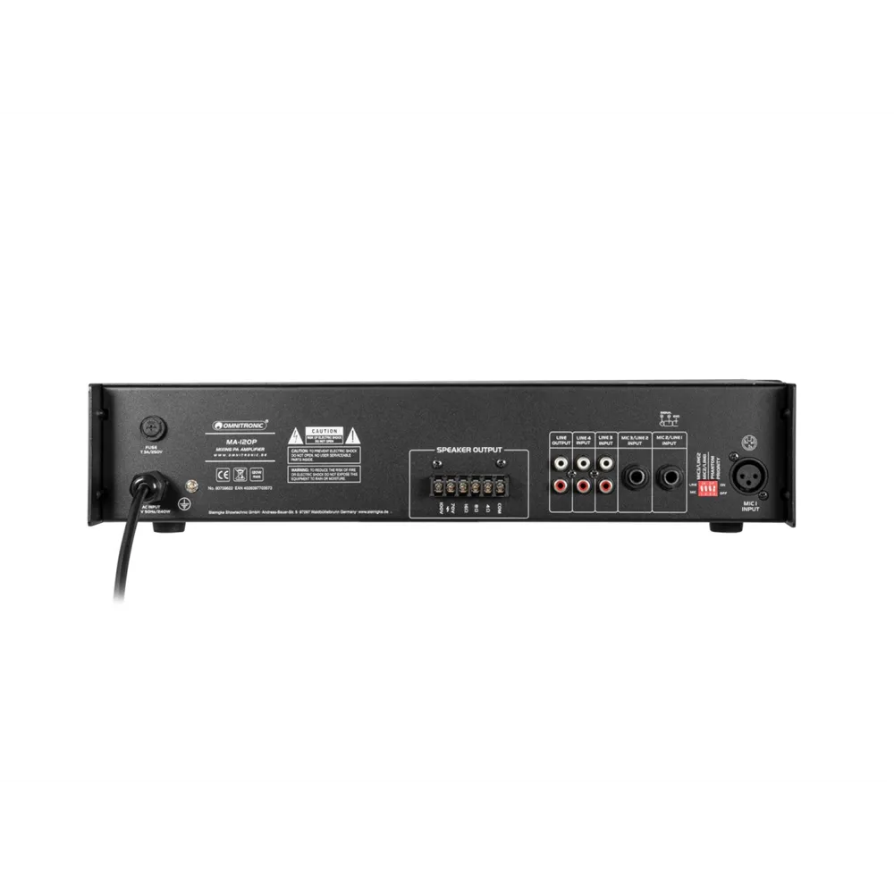 OMNITRONIC MA-120P ELA-Mischverstärker