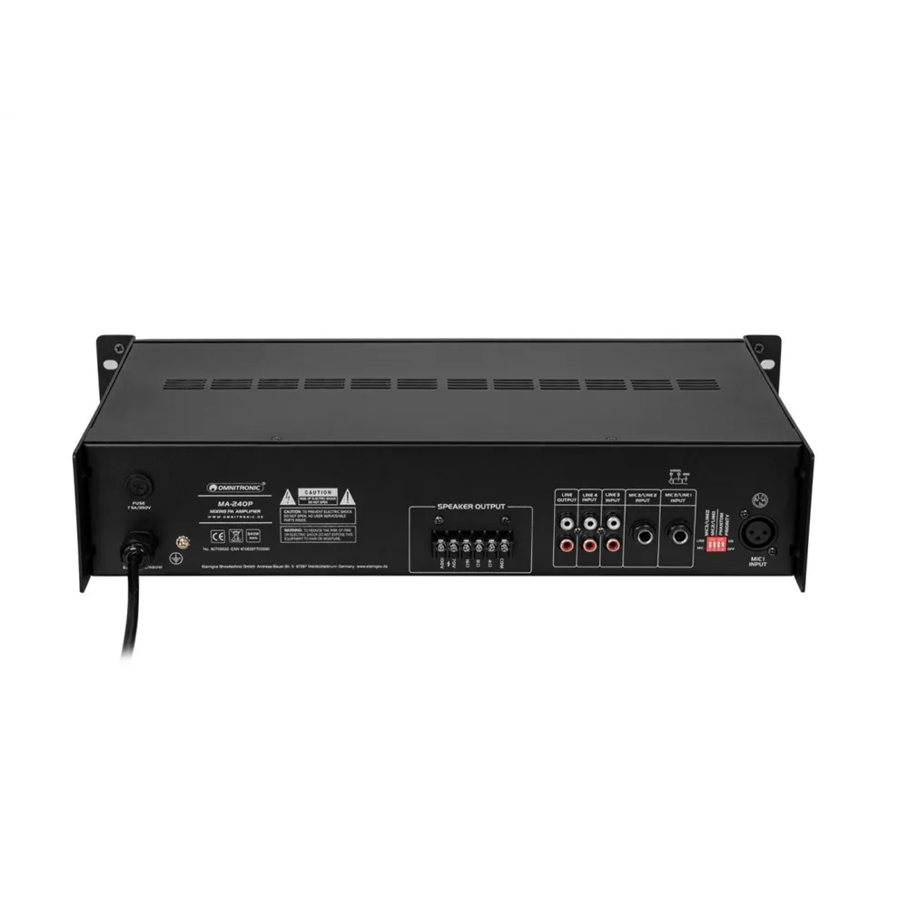 OMNITRONIC MA-240P ELA-Mischverstärker