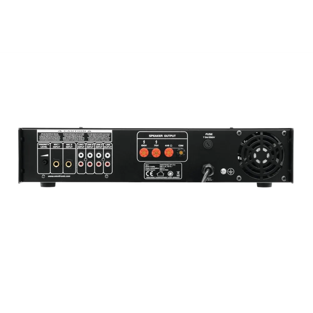 OMNITRONIC MP-250 ELA-Mischverstärker