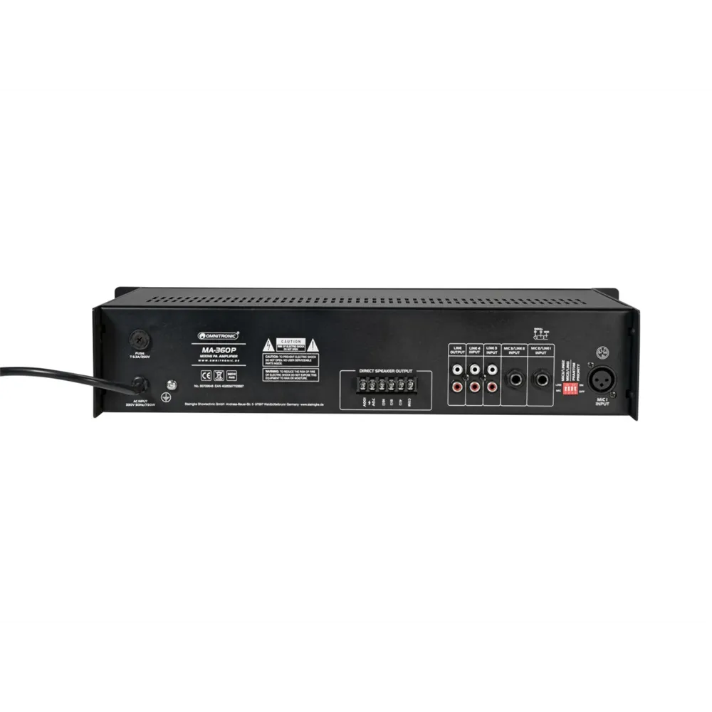 OMNITRONIC MA-360P ELA-Mischverstärker