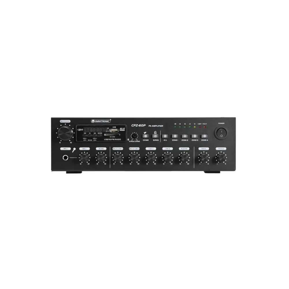 OMNITRONIC CPZ-60P ELA-Mischverstärker