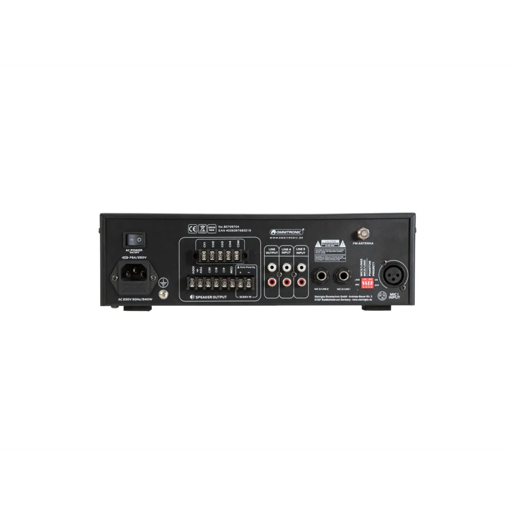 OMNITRONIC CPZ-120P ELA-Mischverstärker