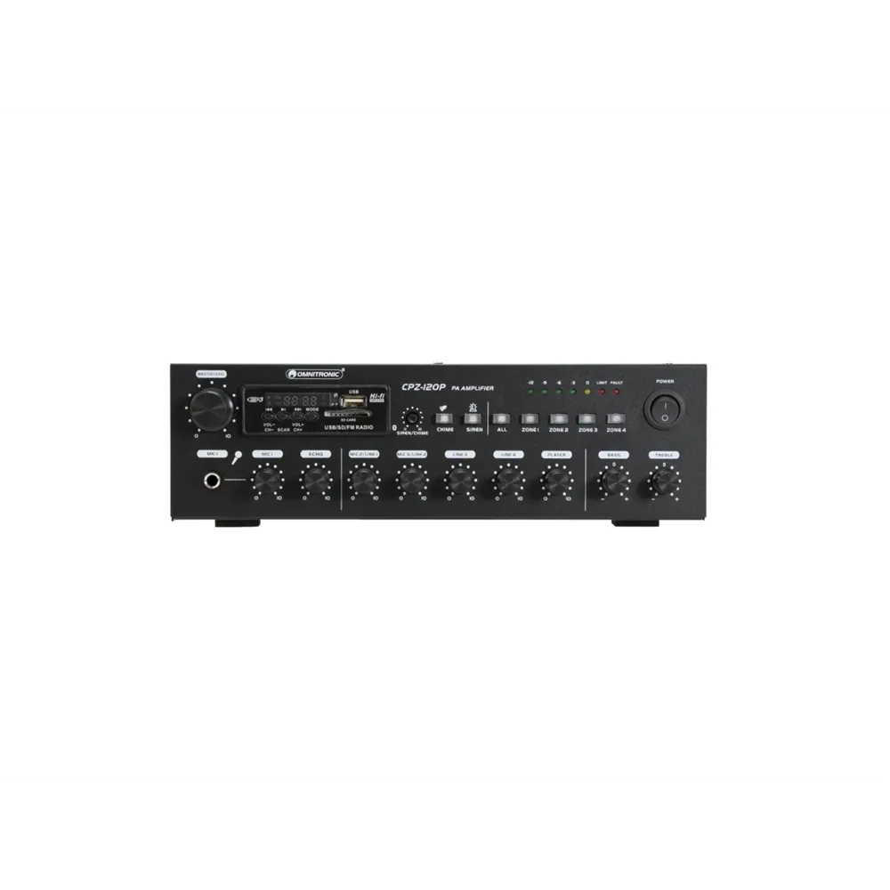OMNITRONIC CPZ-120P ELA-Mischverstärker