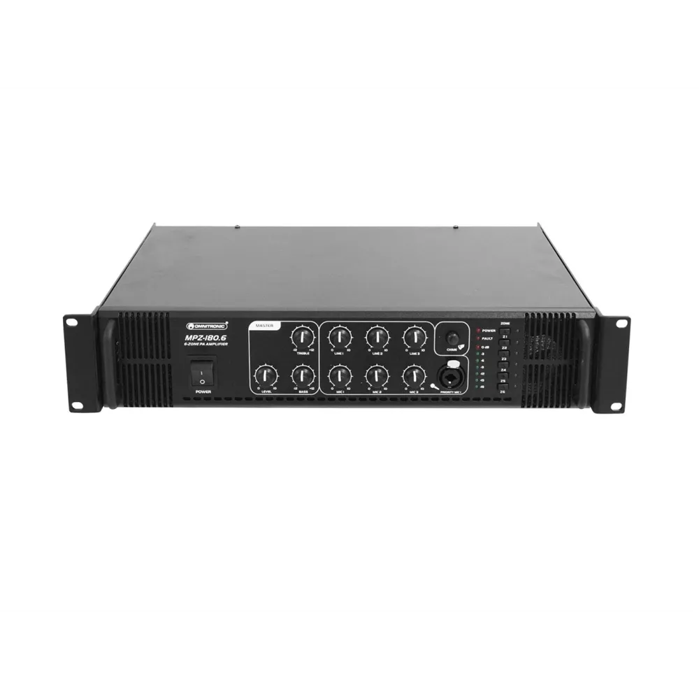 OMNITRONIC MPZ-180.6 ELA-Mischverstärker