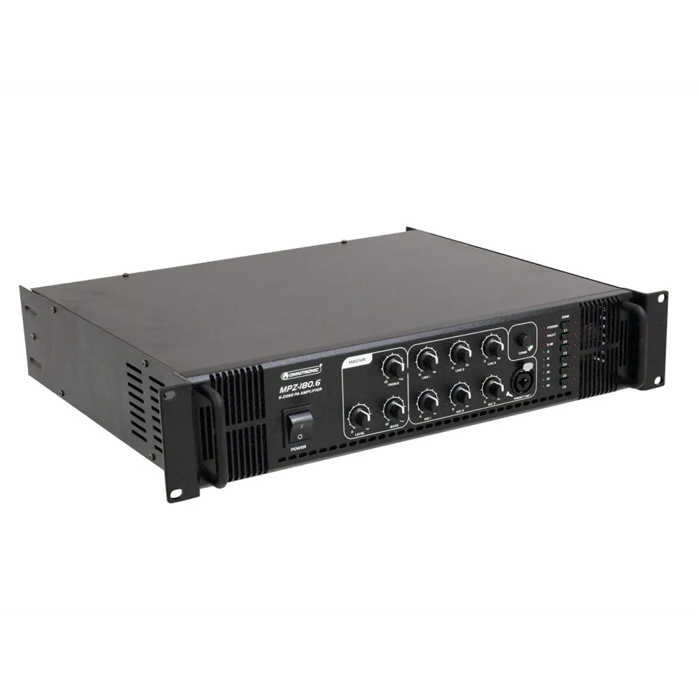 OMNITRONIC MPZ-180.6 ELA-Mischverstärker