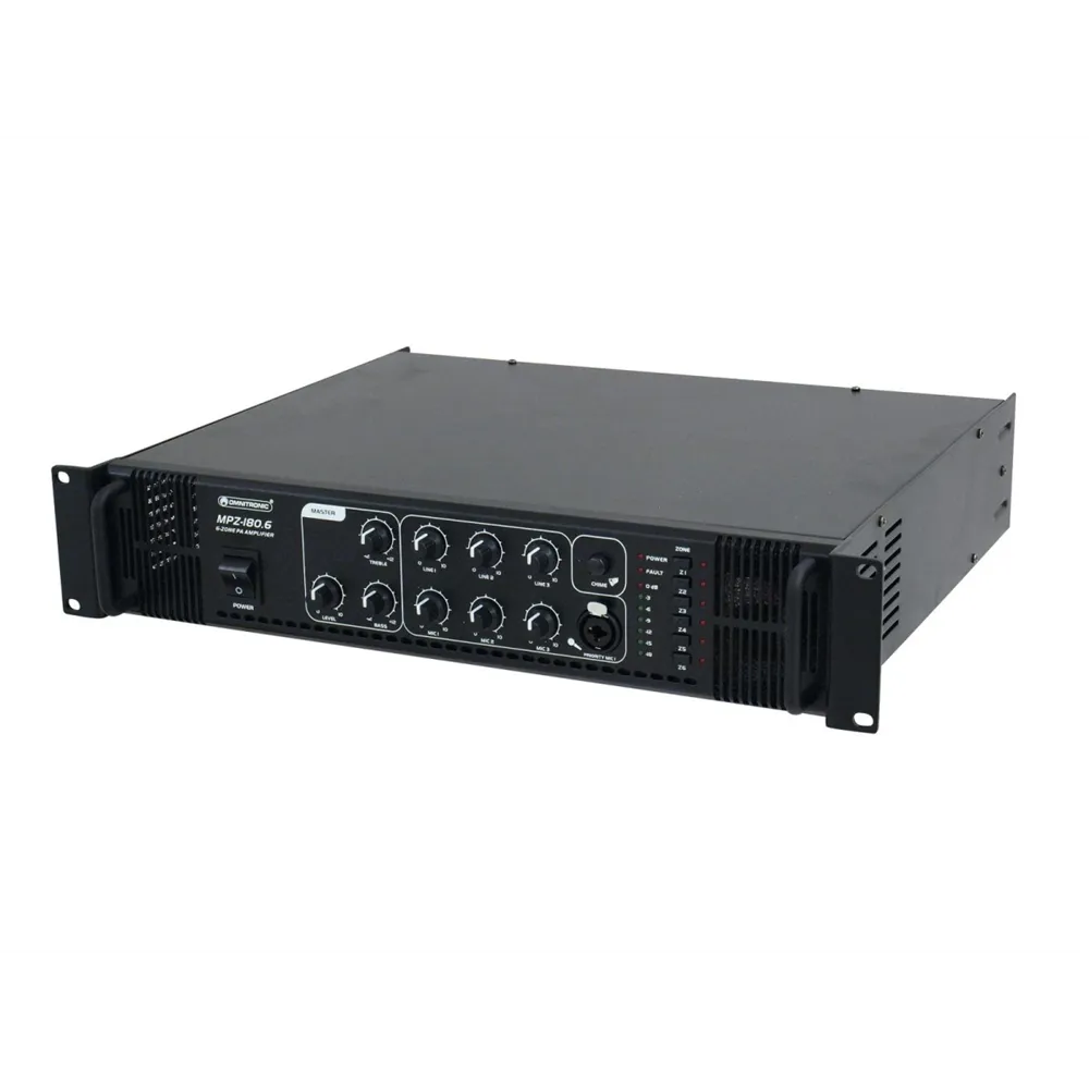 OMNITRONIC MPZ-180.6 ELA-Mischverstärker