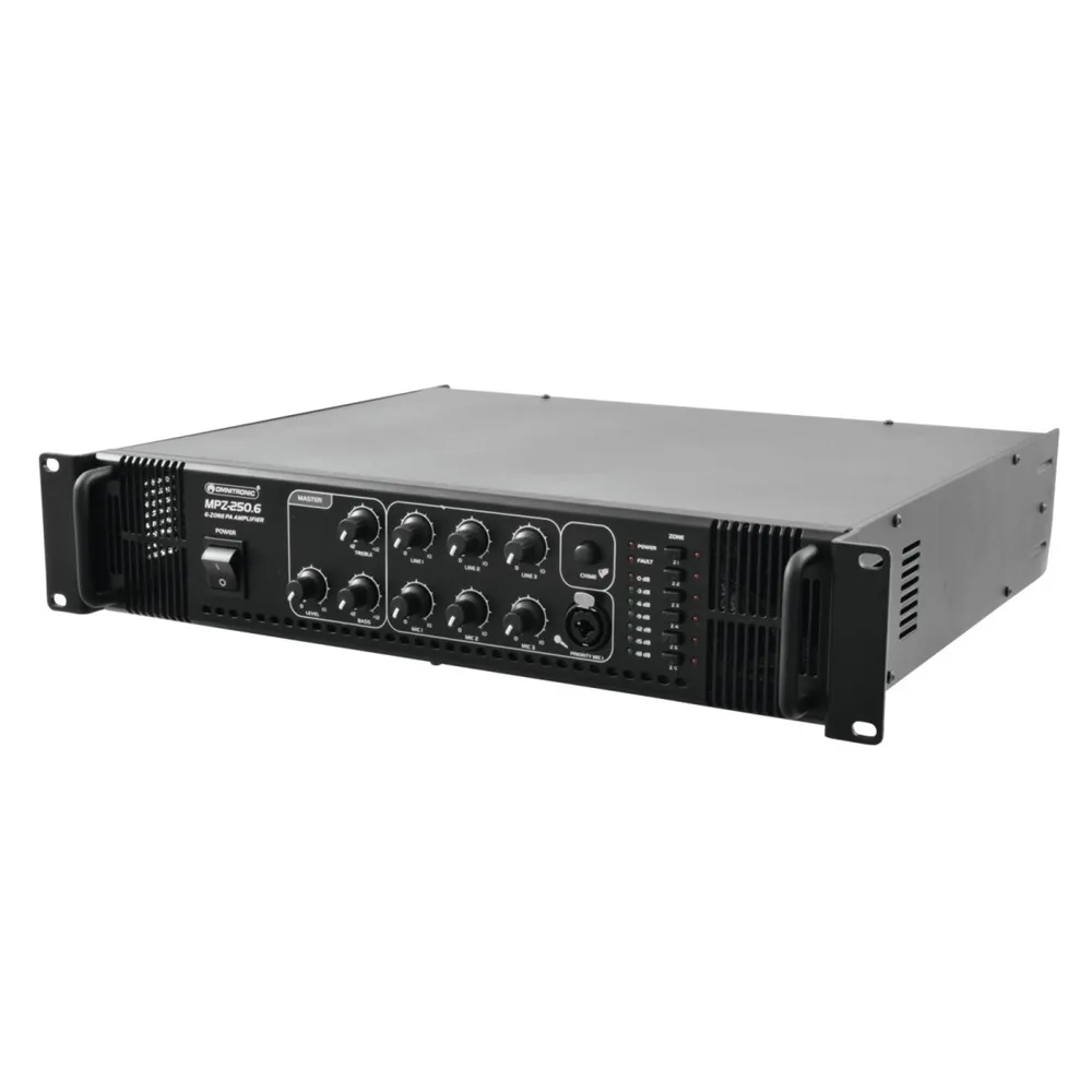 OMNITRONIC MPZ-250.6 Mischverstärker
