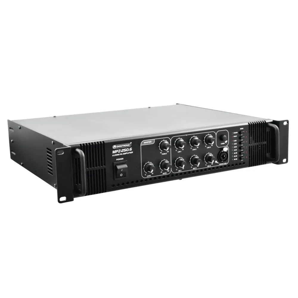 OMNITRONIC MPZ-250.6 Mischverstärker