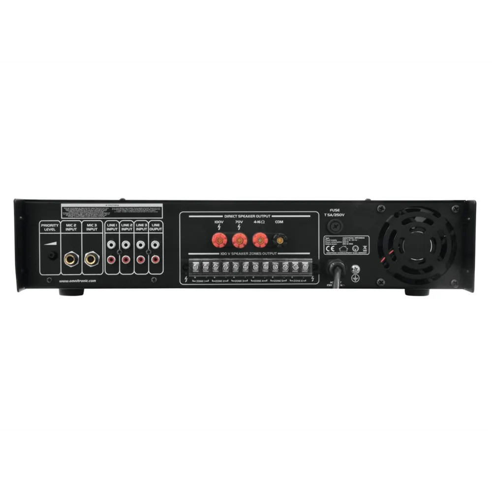 OMNITRONIC MPZ-250.6 Mischverstärker