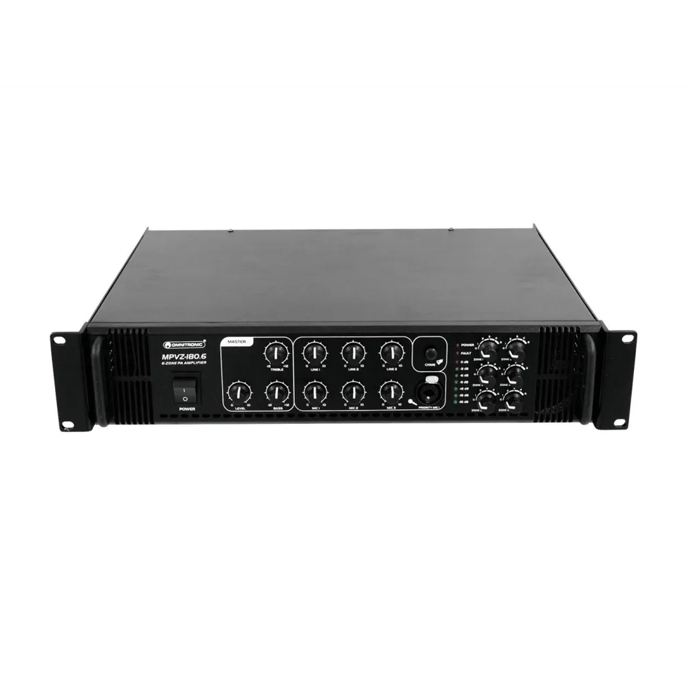 OMNITRONIC MPVZ-180.6 Mischverstärker