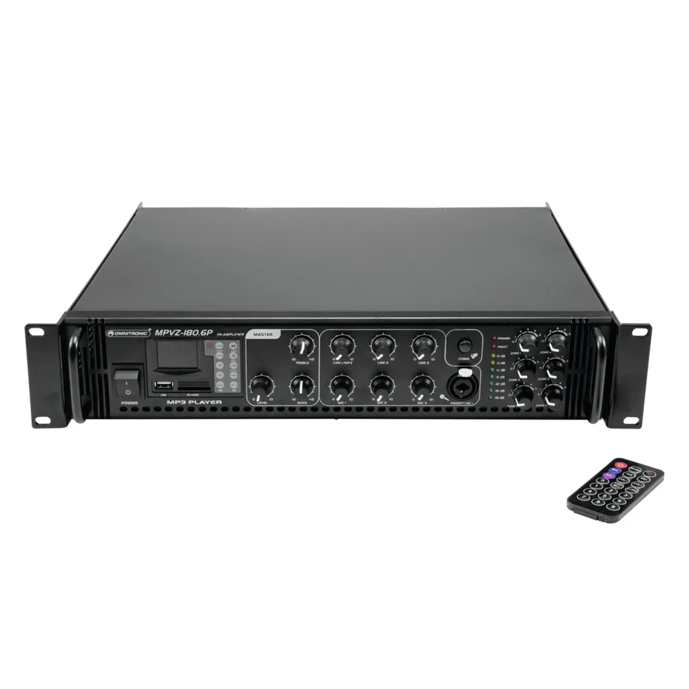 OMNITRONIC MPVZ-180.6P Mischverstärker