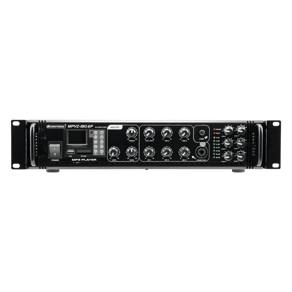 OMNITRONIC MPVZ-180.6P Mischverstärker