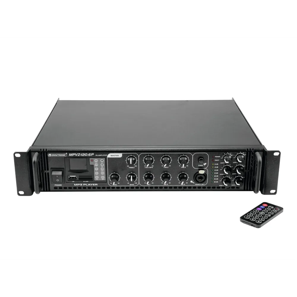 OMNITRONIC MPVZ-120.6P Mischverstärker