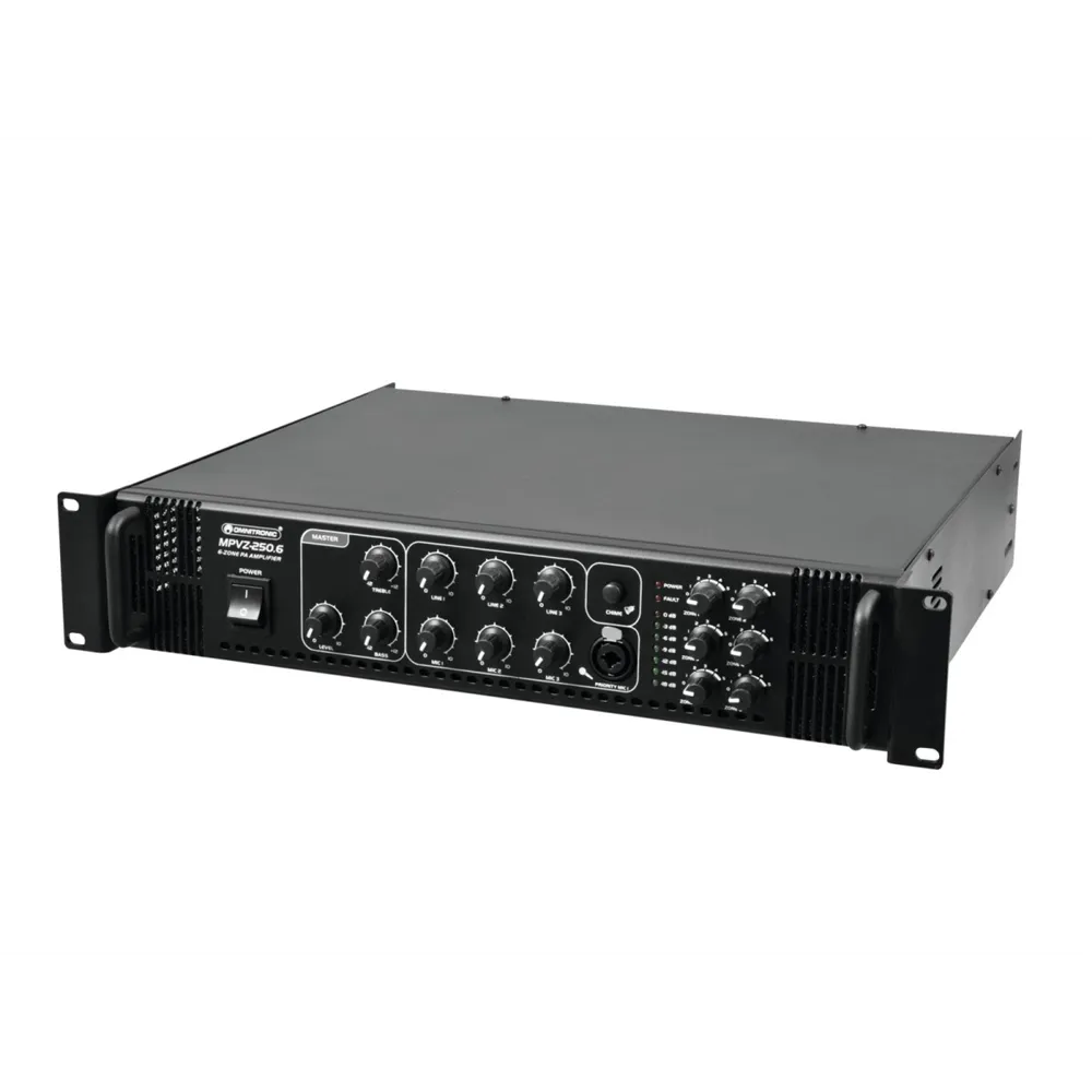OMNITRONIC MPVZ-250.6 Mischverstärker