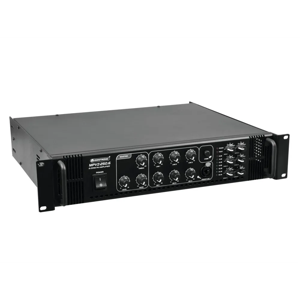 OMNITRONIC MPVZ-250.6 Mischverstärker