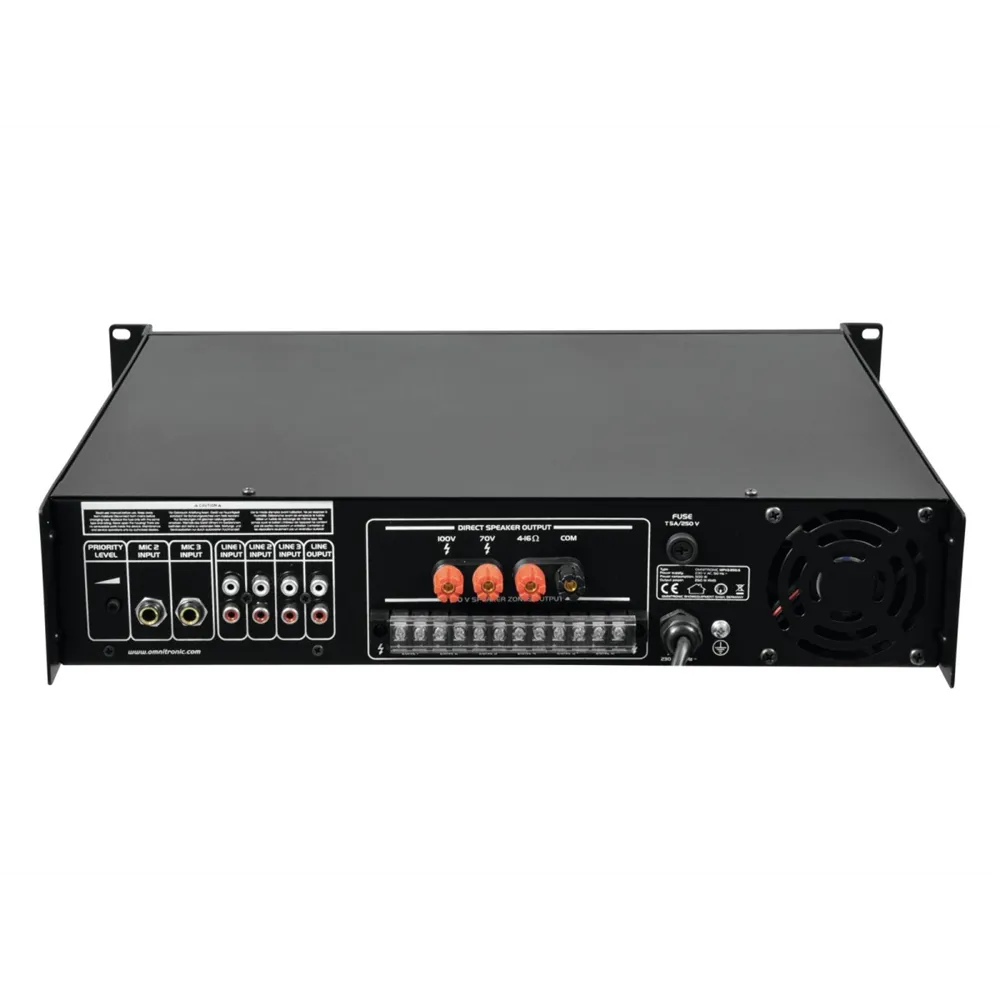 OMNITRONIC MPVZ-250.6 Mischverstärker