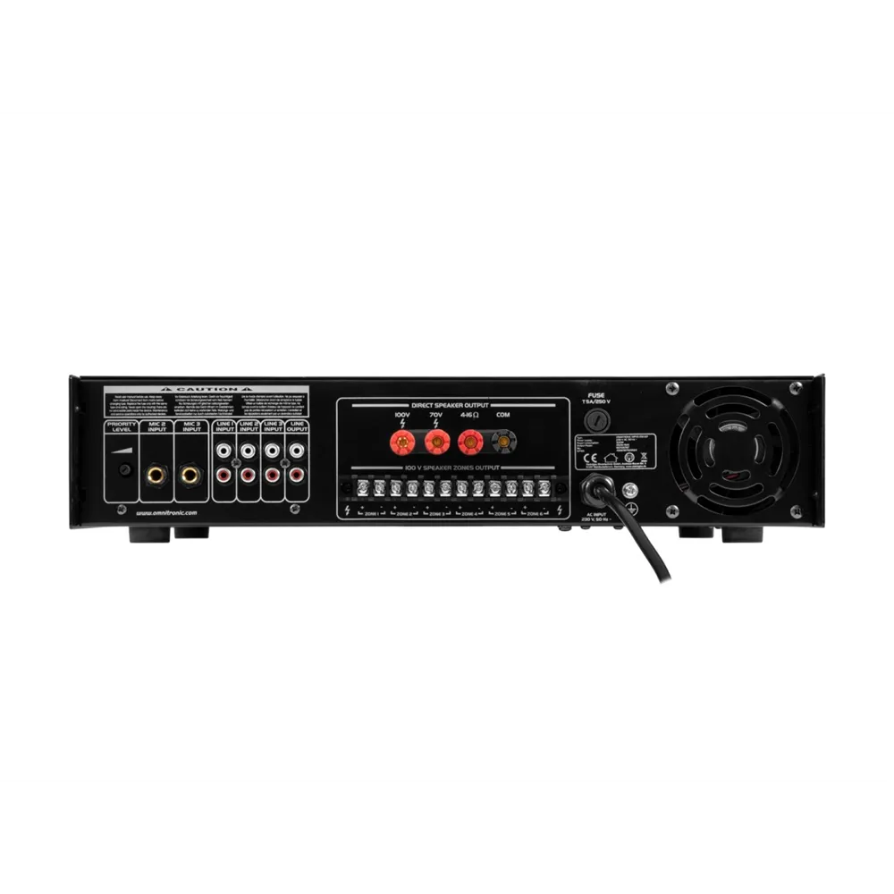 OMNITRONIC MPVZ-250.6P Mischverstärker