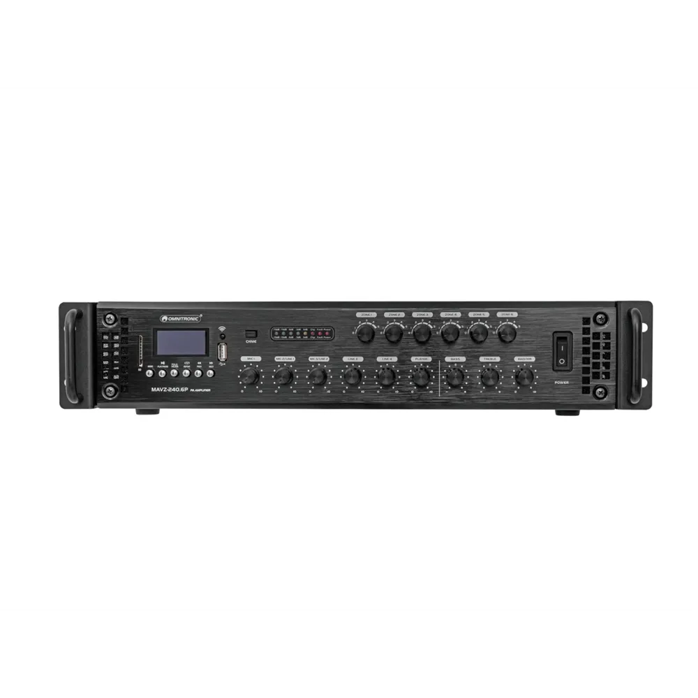 OMNITRONIC MAVZ-240.6P ELA-Mischverstärker