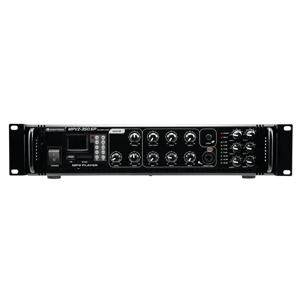 OMNITRONIC MPVZ-350.6P Mischverstärker