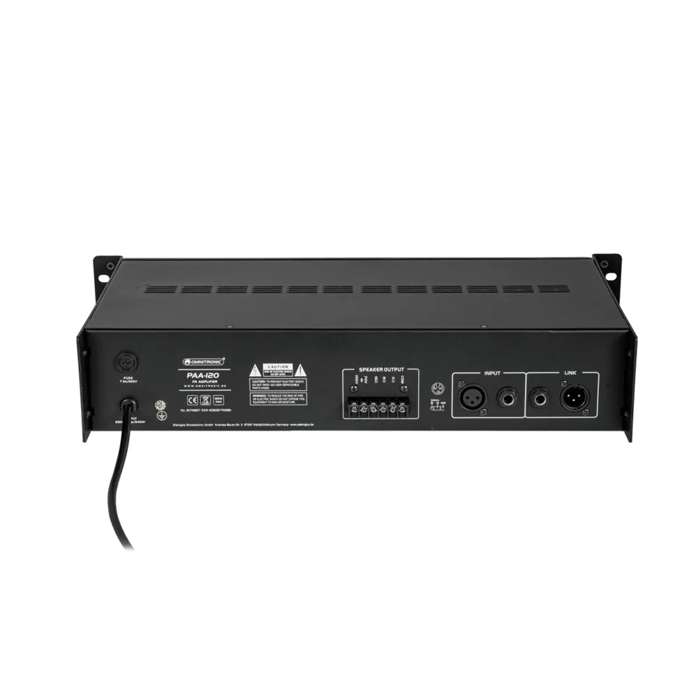 OMNITRONIC PAA-120 ELA-Verstärker