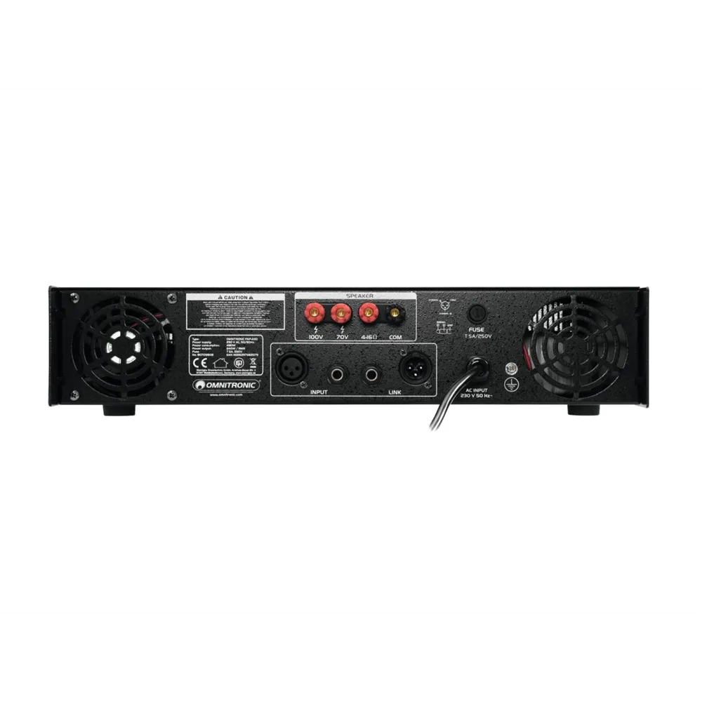 OMNITRONIC PAP-240 ELA-Verstärker