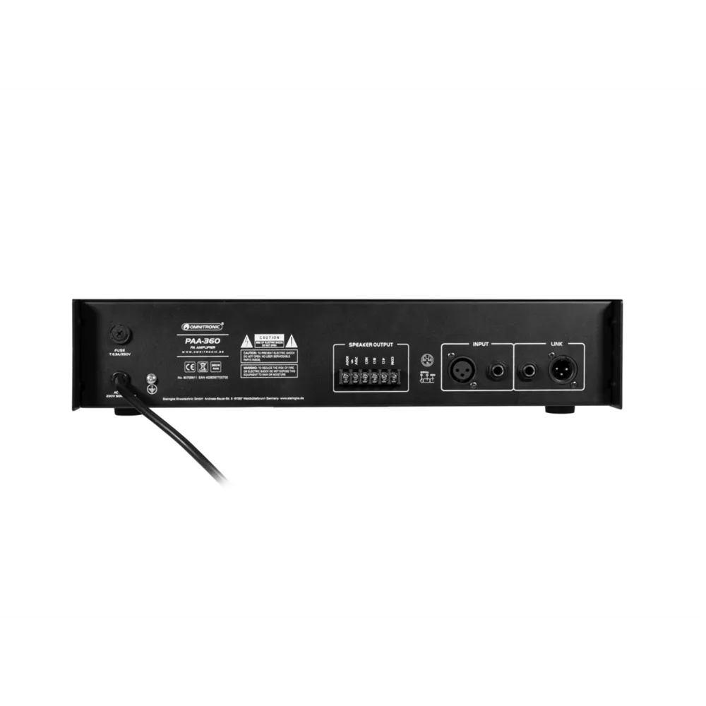 OMNITRONIC PAA-360 ELA-Verstärker